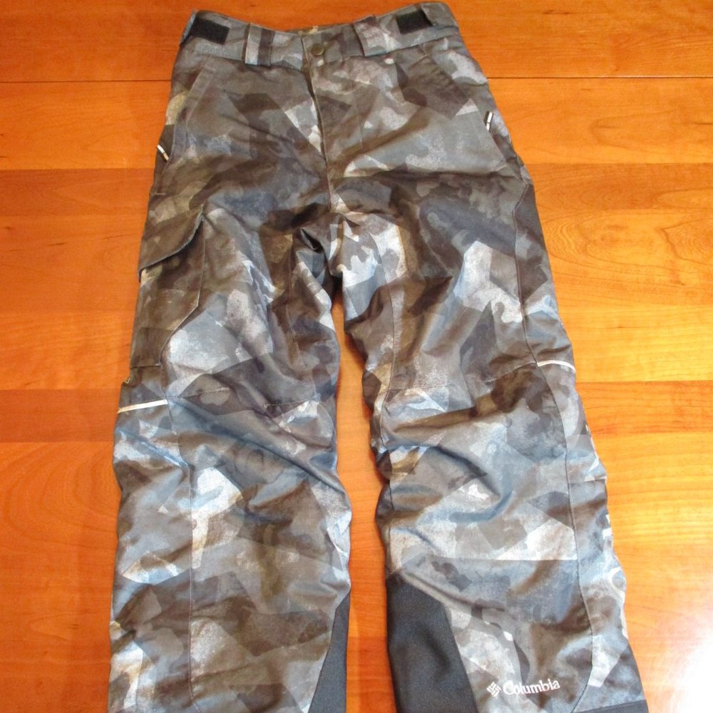 KIDS' COLUMBIA BUGABOO SNOW/SKI PANTS. SIZE XS. INSEAM 21" WAIST UP TO 24"